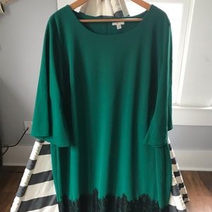 EST 1946 Emerald and Lace Dress 👗 Size 22w
